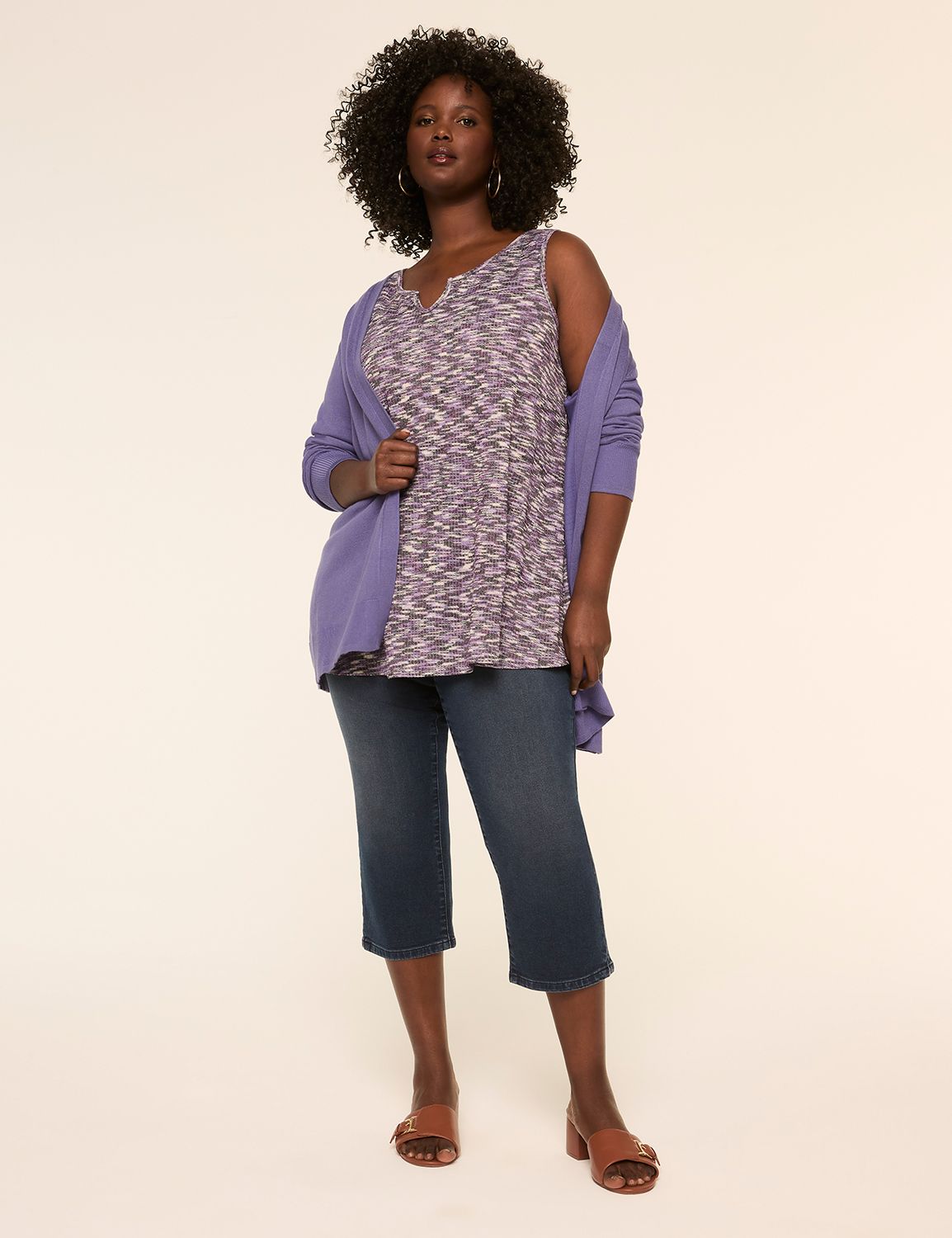 Classic Long Sleeve Open Front Mode Product Image 3