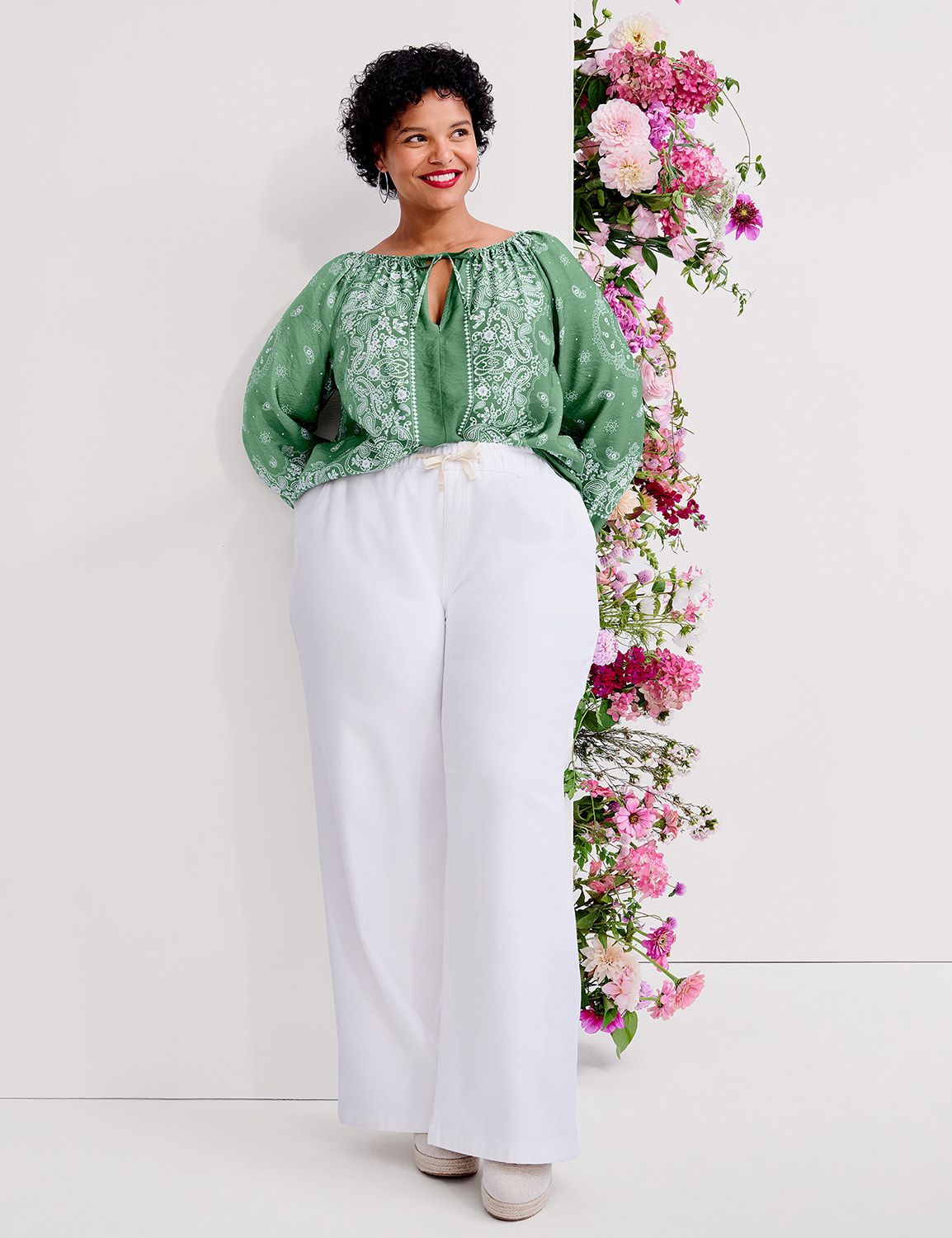 HIGH RISE PULL ON STRAIGHT KNIT DEN Product Image 4