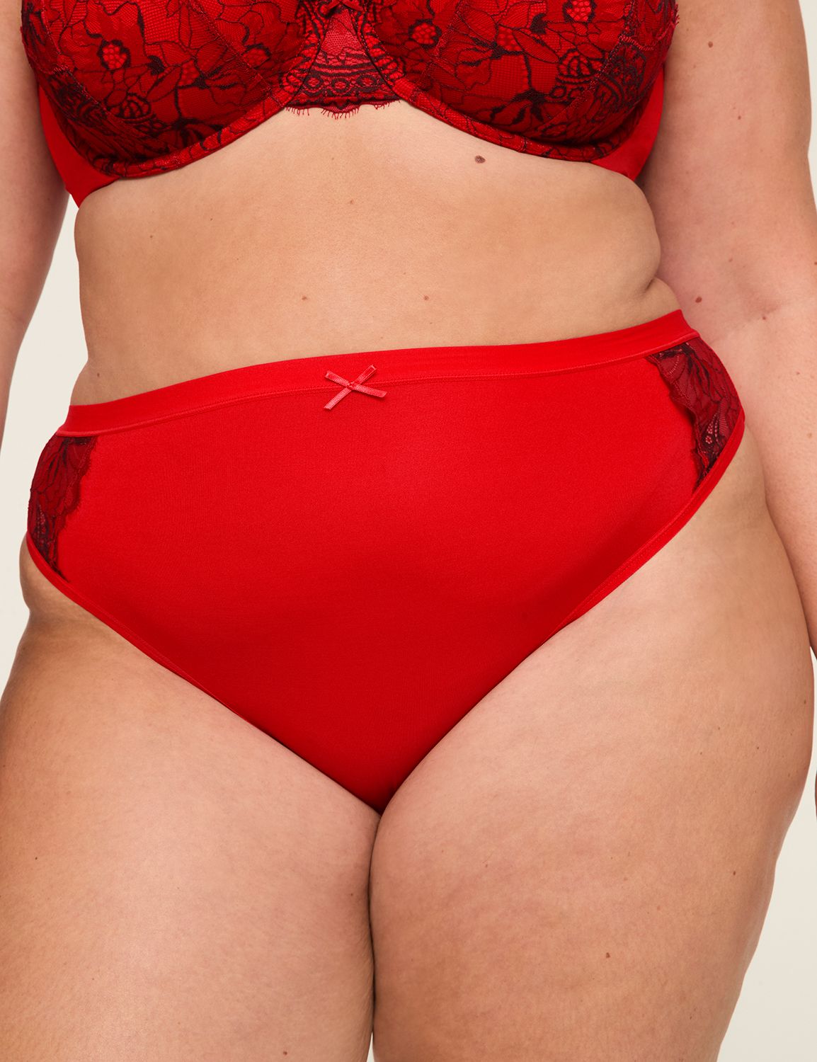 No Show High Waist French Cut Brief Product Image 1