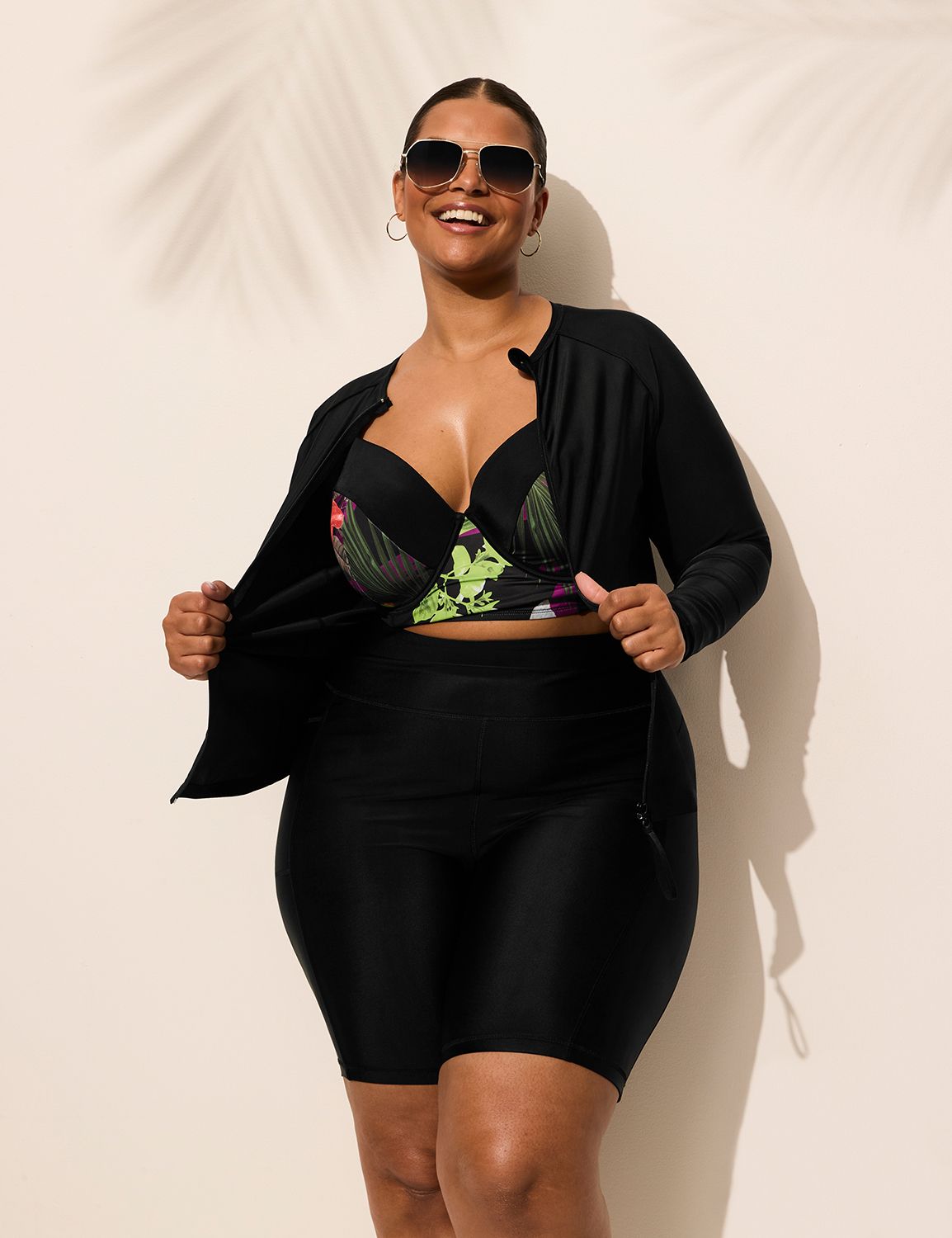 Long Sleeve Full Zip Rash Guard 114 Product Image 5