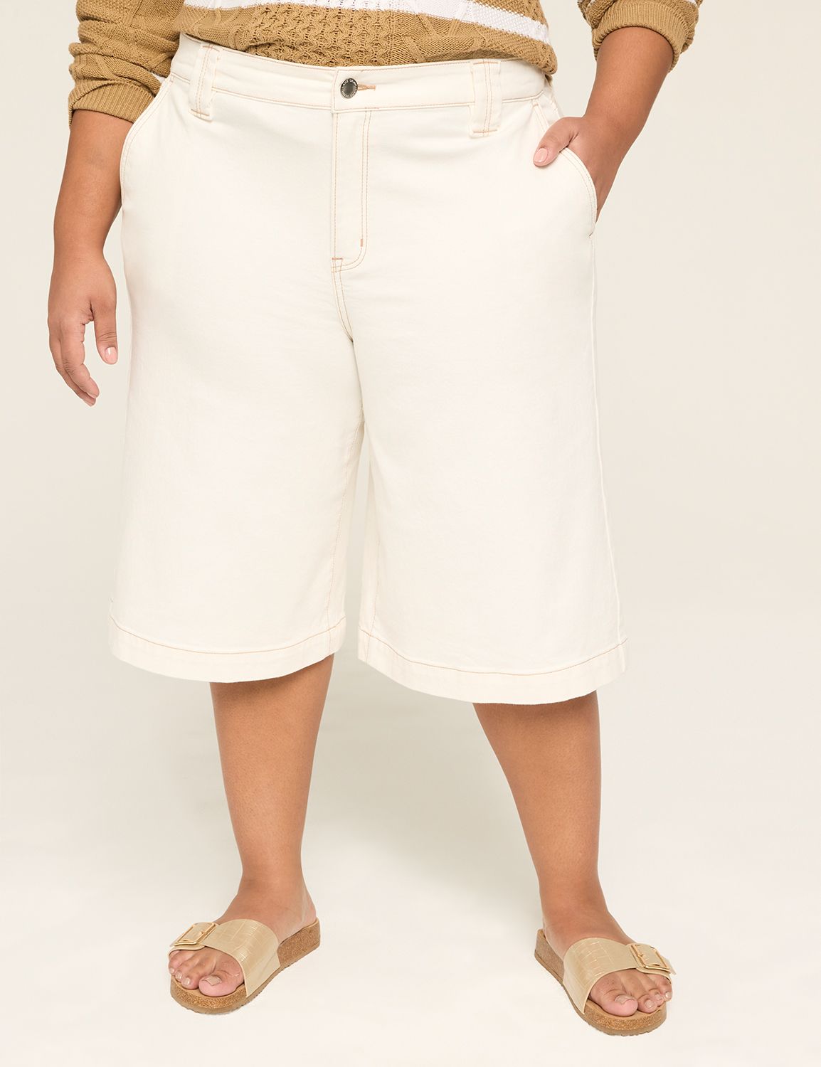 Palazzo Crop Jean