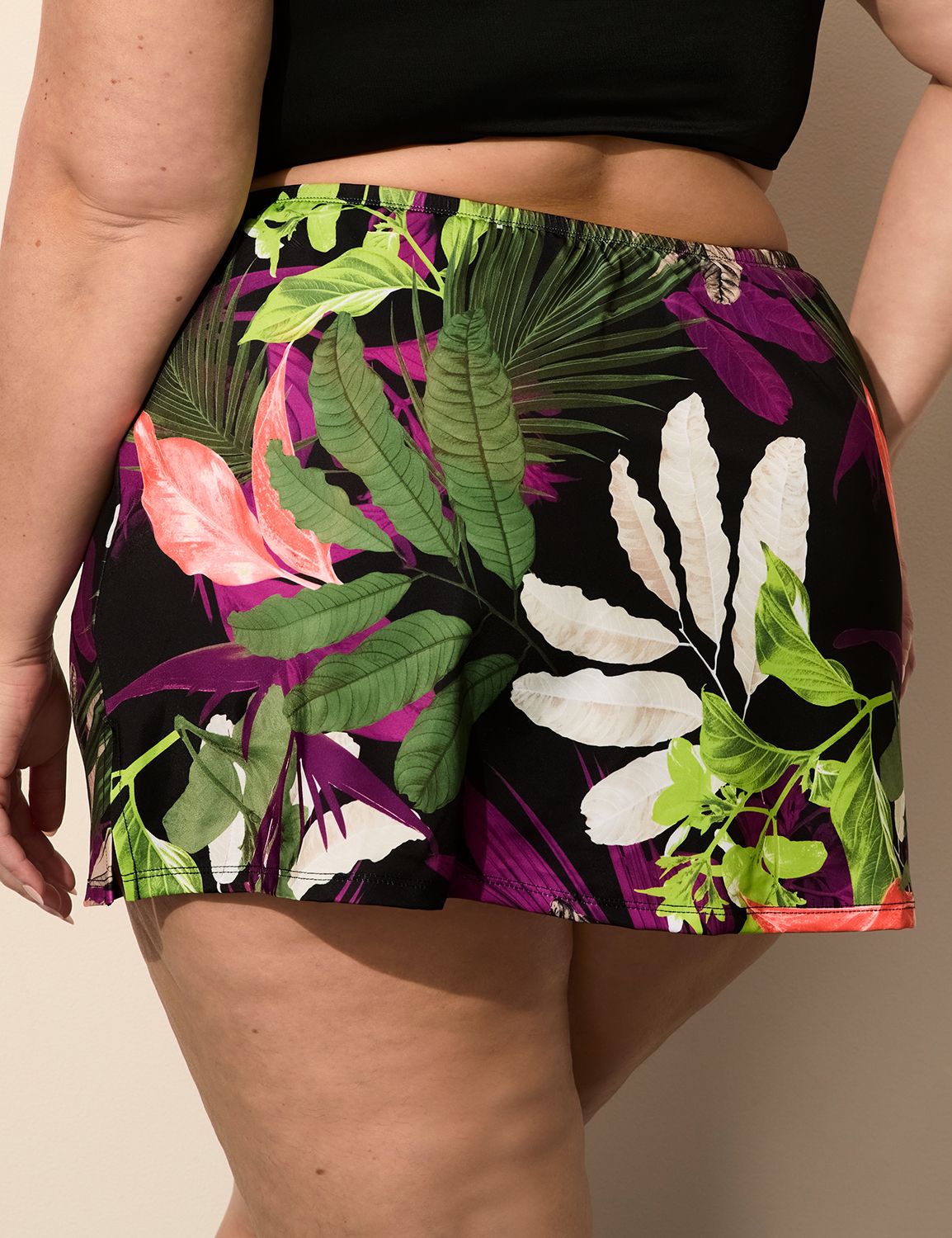 Side Slit Swim Skirt