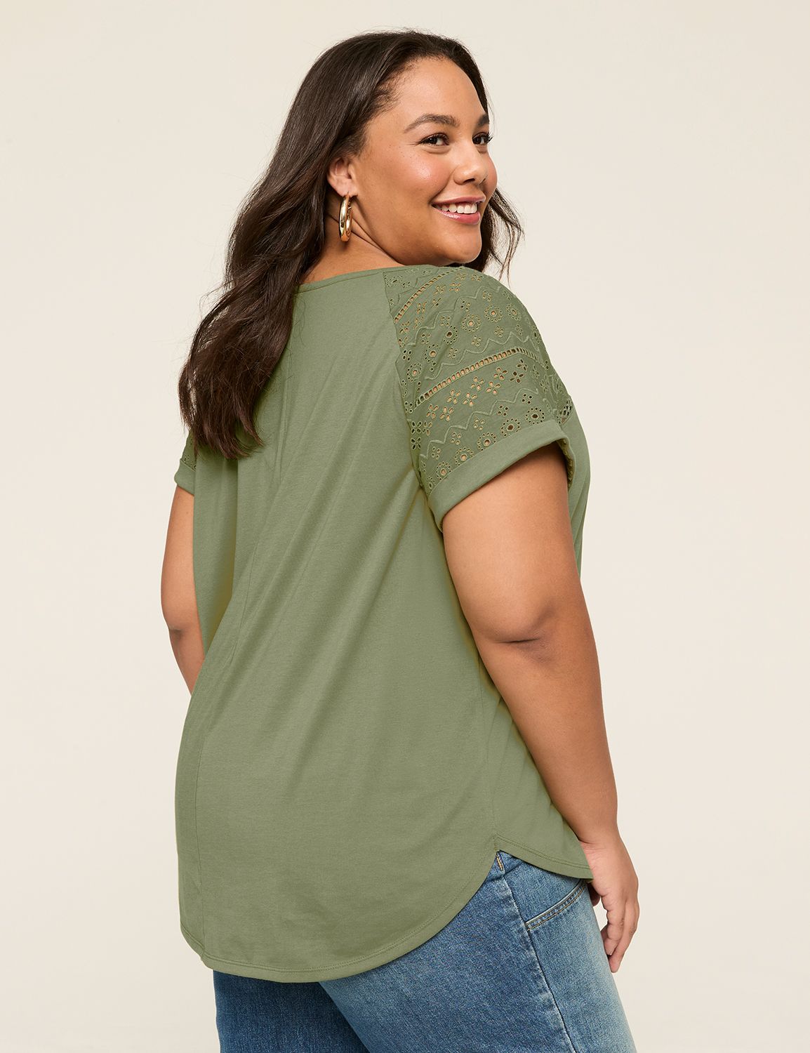 Classic Cap Sleeve Dolman Boat Neck Product Image 2