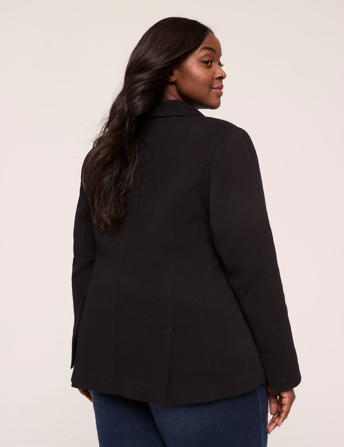 Pique Scuba Blazer 1144531 Product Image 2
