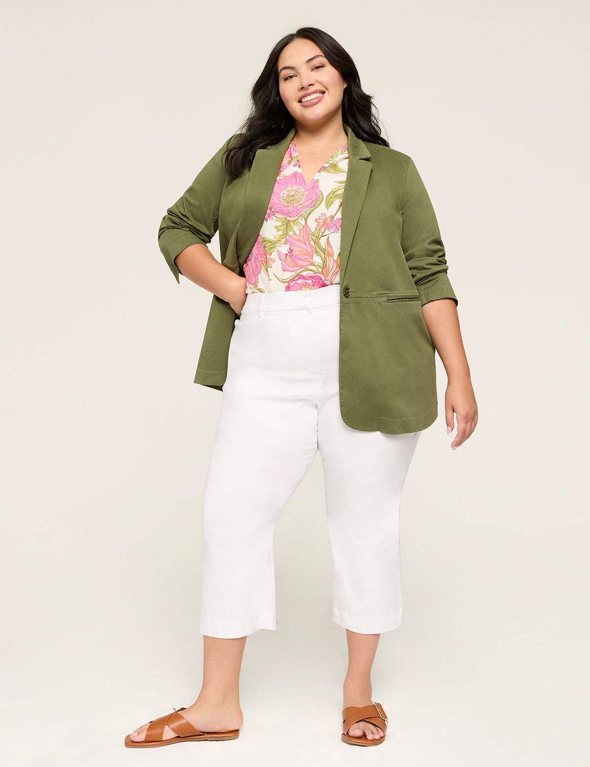Oversized Twill Jacket 1144427 Product Image 4