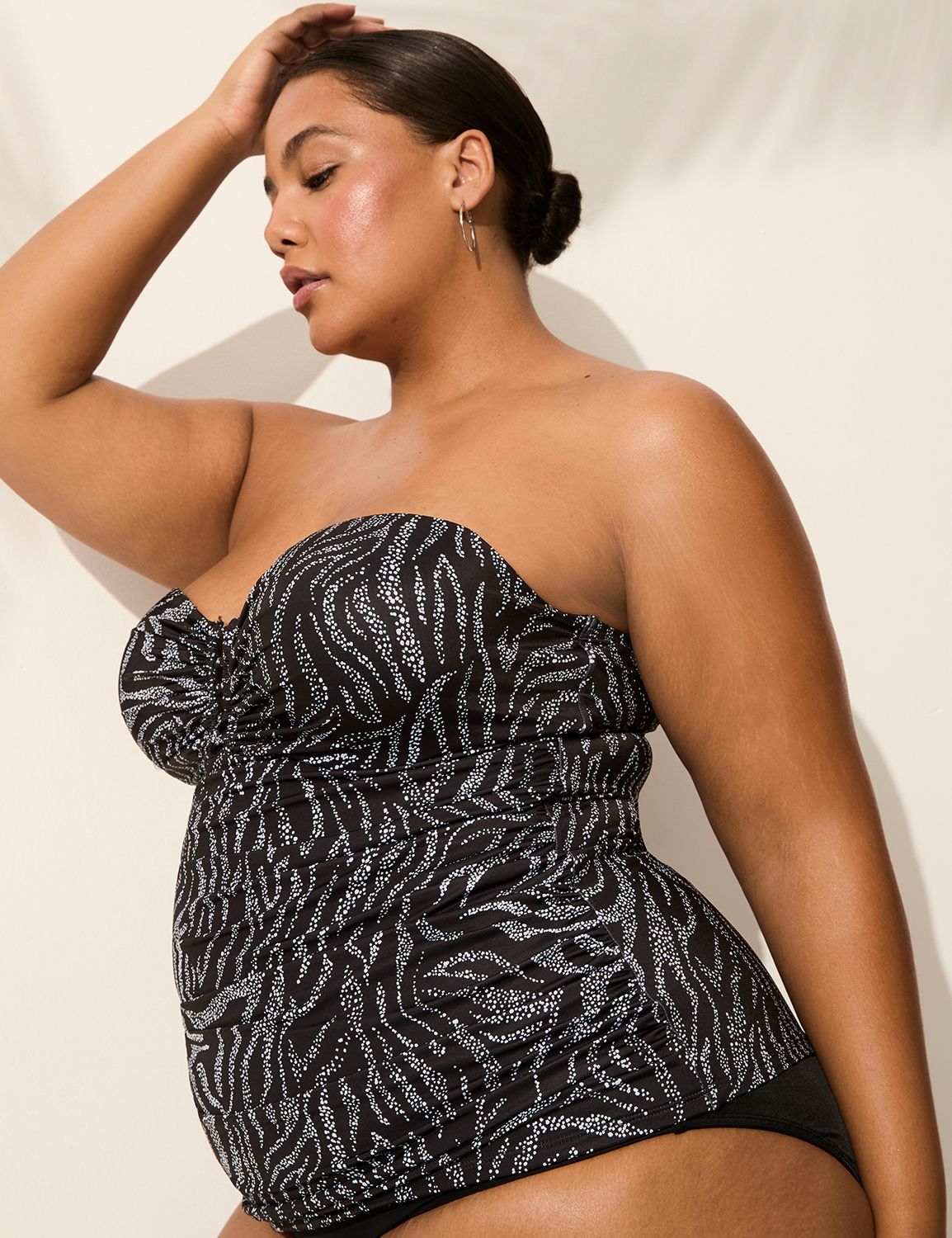 Ladder Front Balc UW fitted Tankini Product Image 3