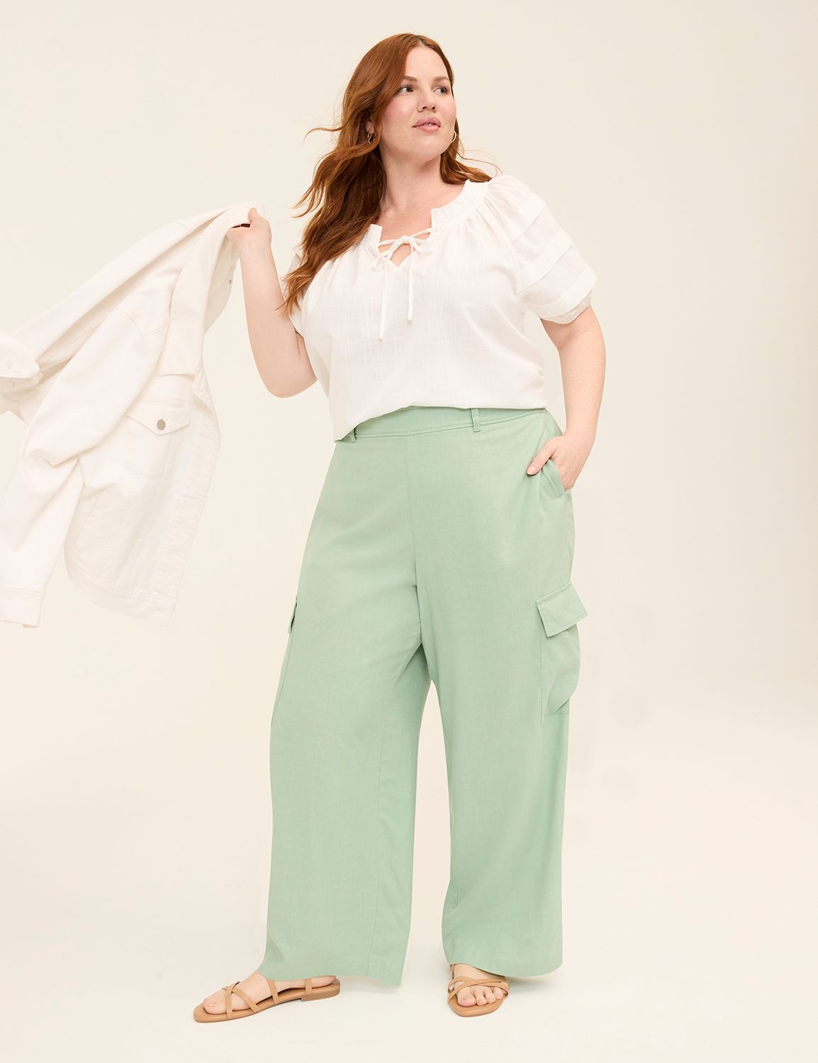 PULLON LINEN RELAXED STRAIGHT - 114 Product Image 3