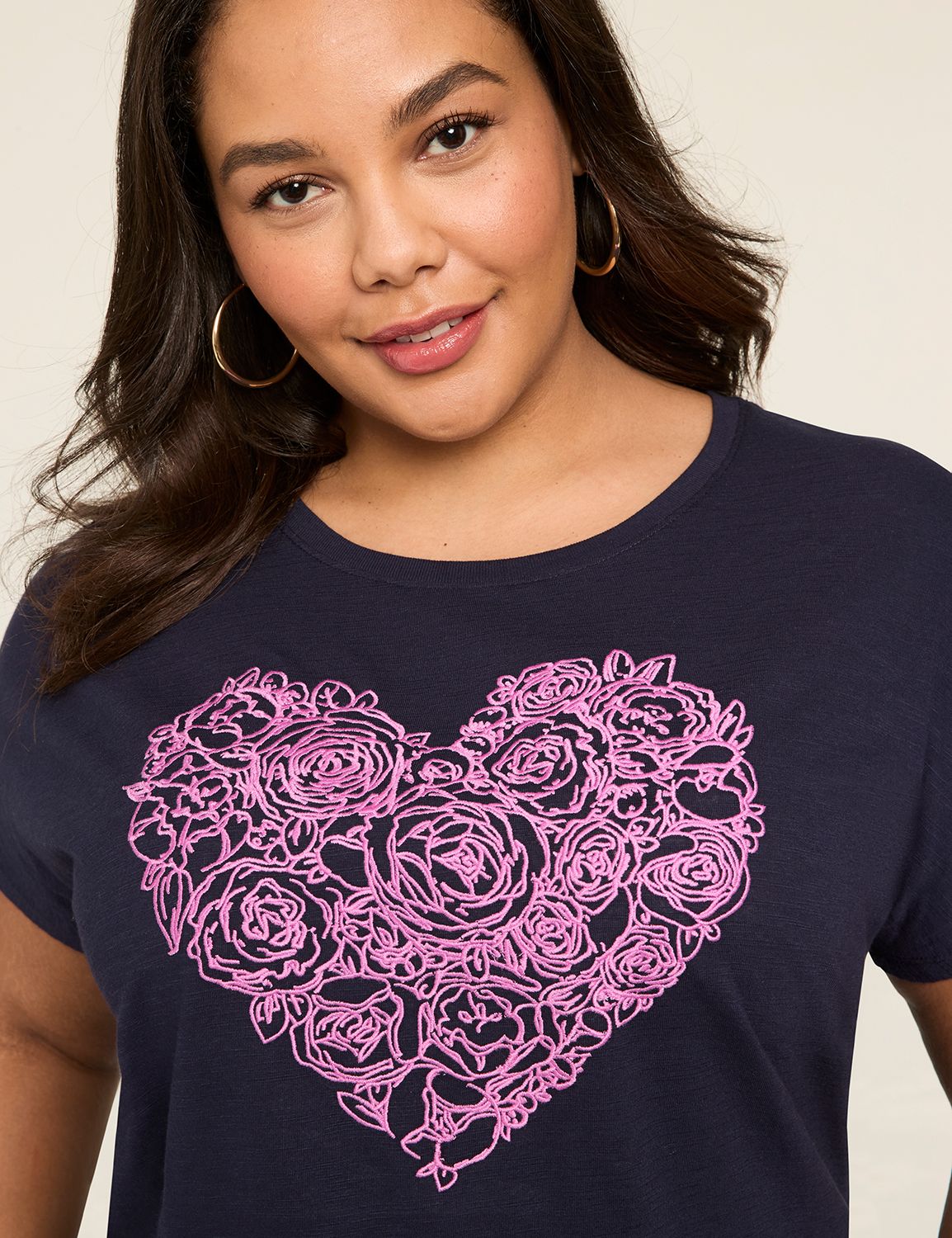 SS Scoop Neck Dolman Graphic: Embro Product Image 4