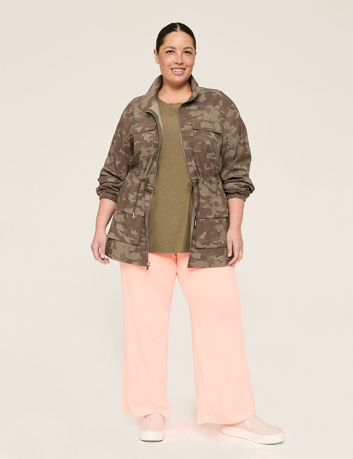 LIVI Long Sleeve Full Zip Cargo Poc Product Image 3
