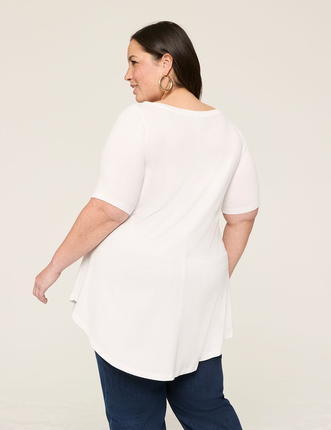 Max Swing Perfect Sleeve Boatneck Tee