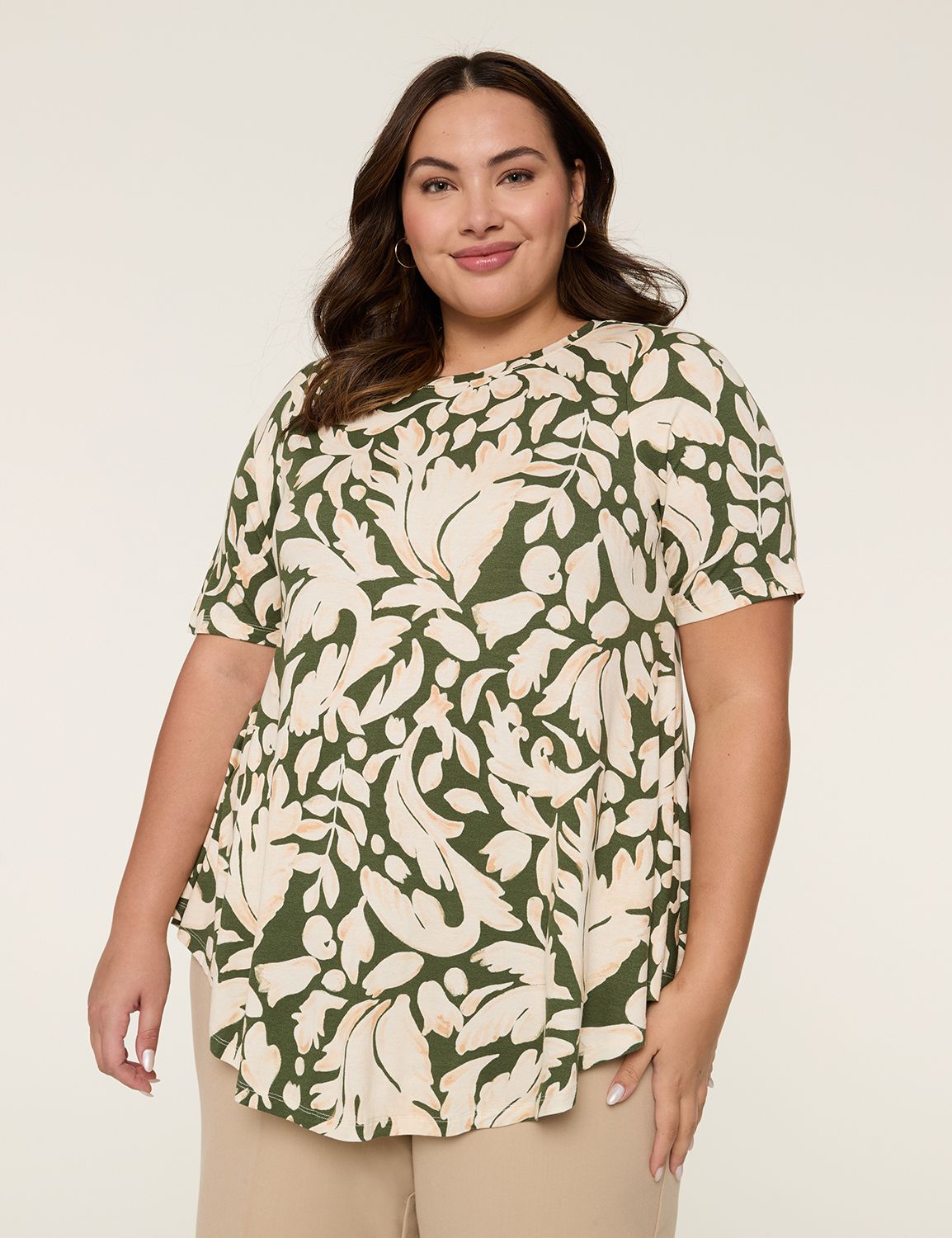 Boat Neck Swing Popcorn Top - Teal