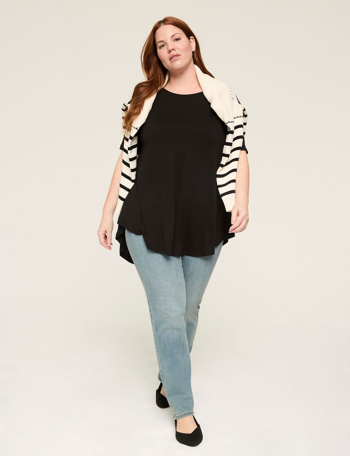Perfect Sleeve Boat Neck Max Swing Product Image 3