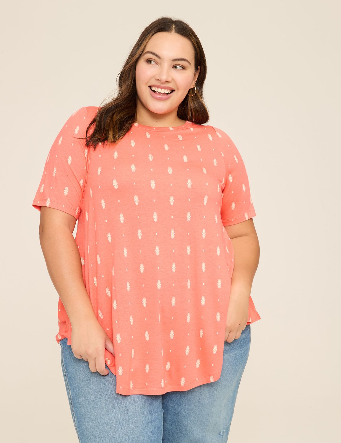 Max Swing Perfect Sleeve Boatneck Tee