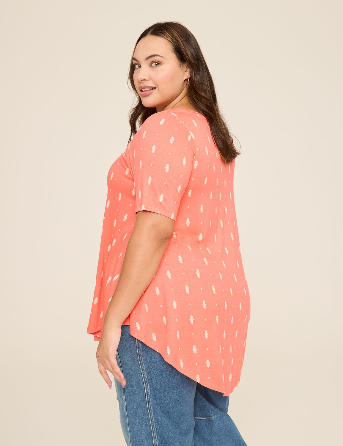 Max Swing Perfect Sleeve Boatneck Tee