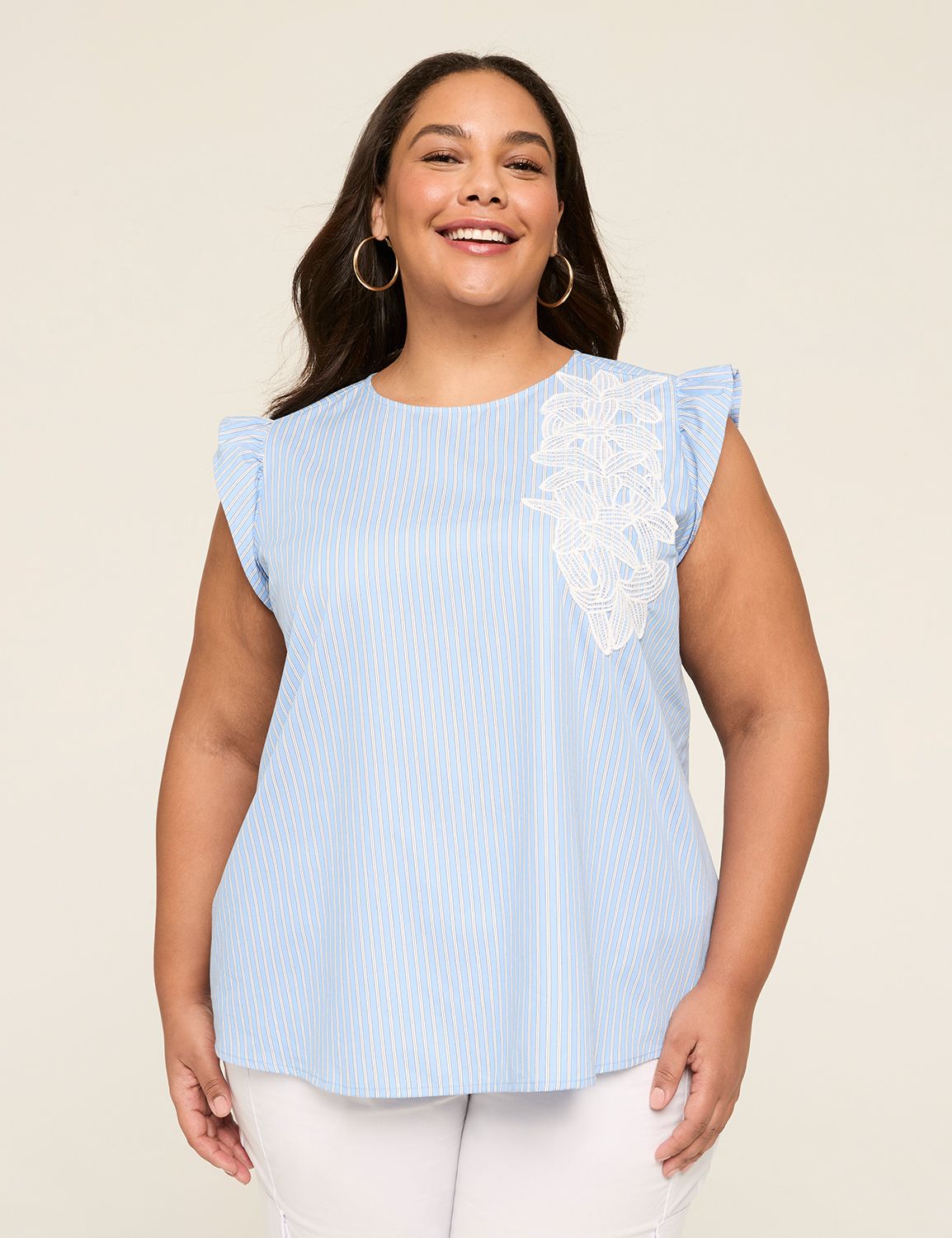 Cap Sleeve Crew