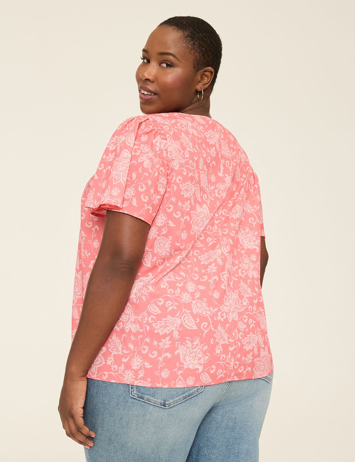 Classic Short Sleeve Crew Neck Top Product Image 2