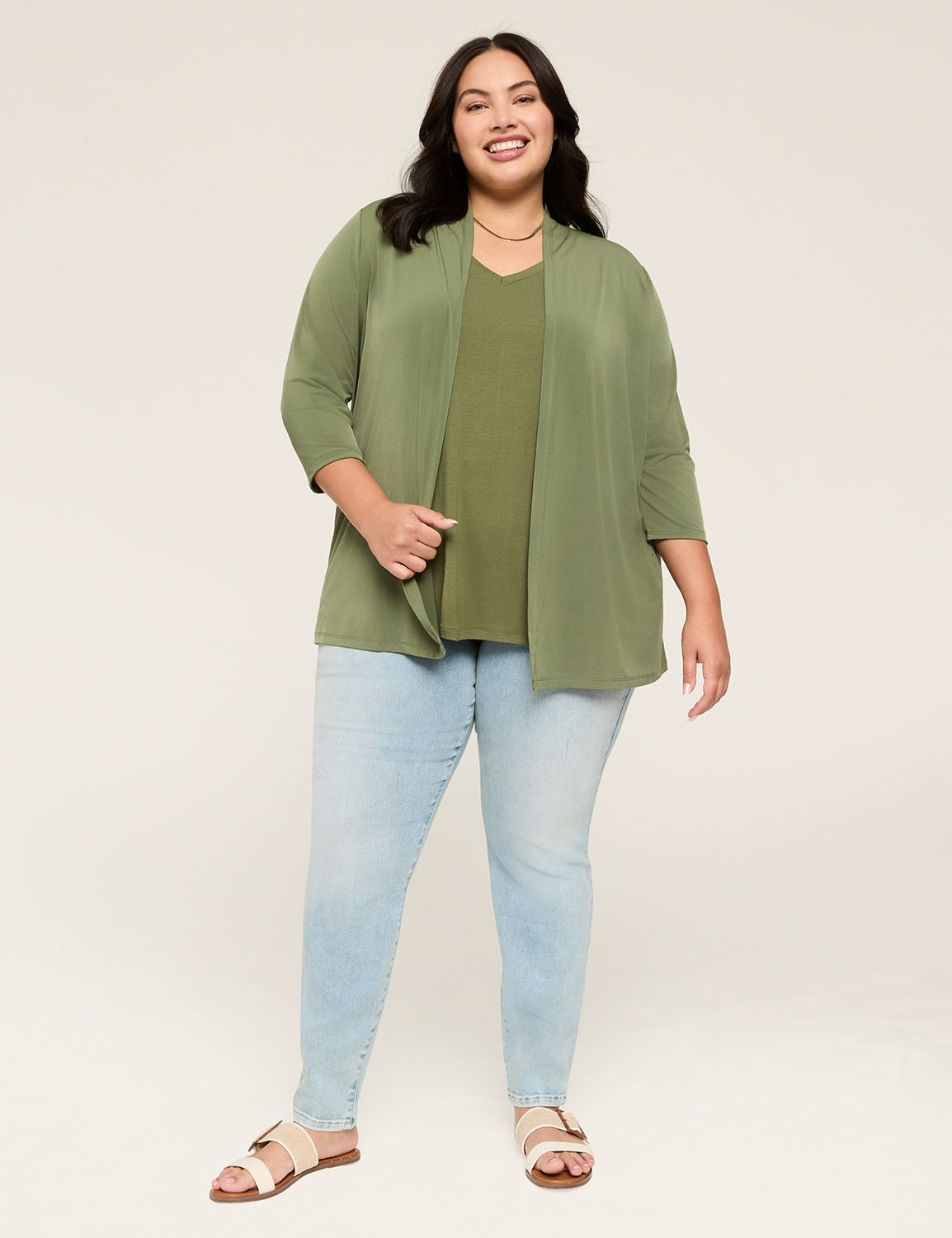 LS Oversized Open Front Overpiece S Product Image 3
