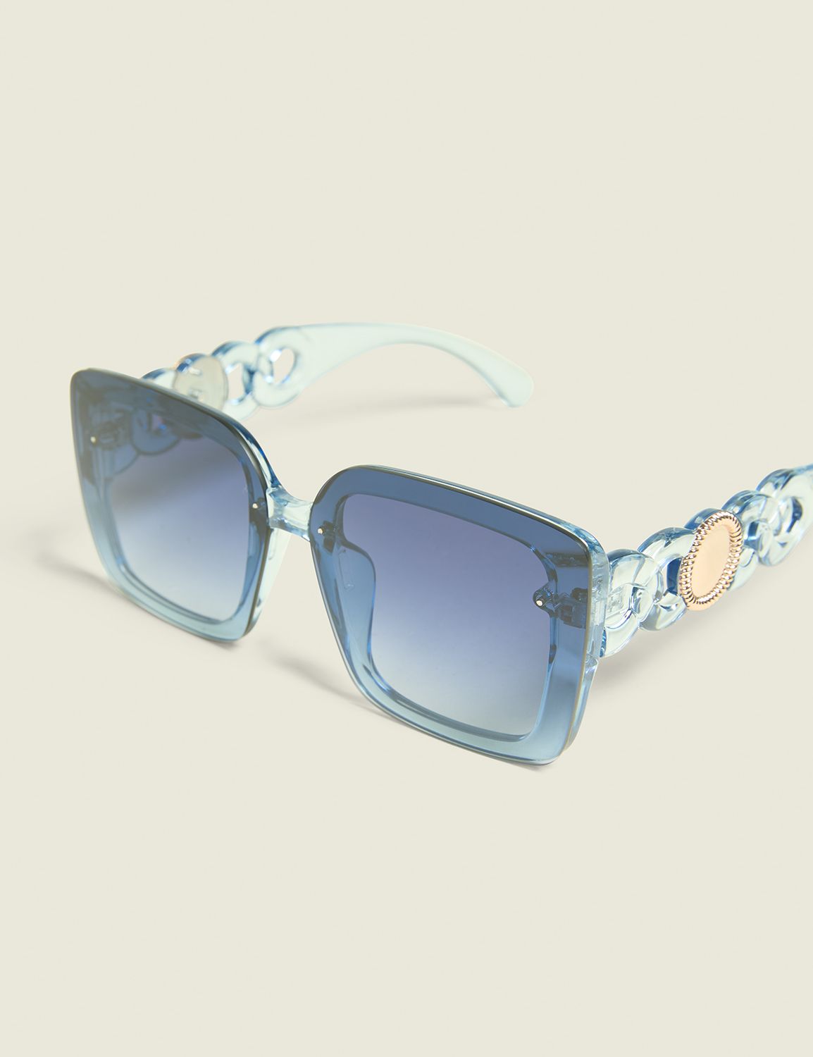 Chain Square Sunglasses Product Image 1