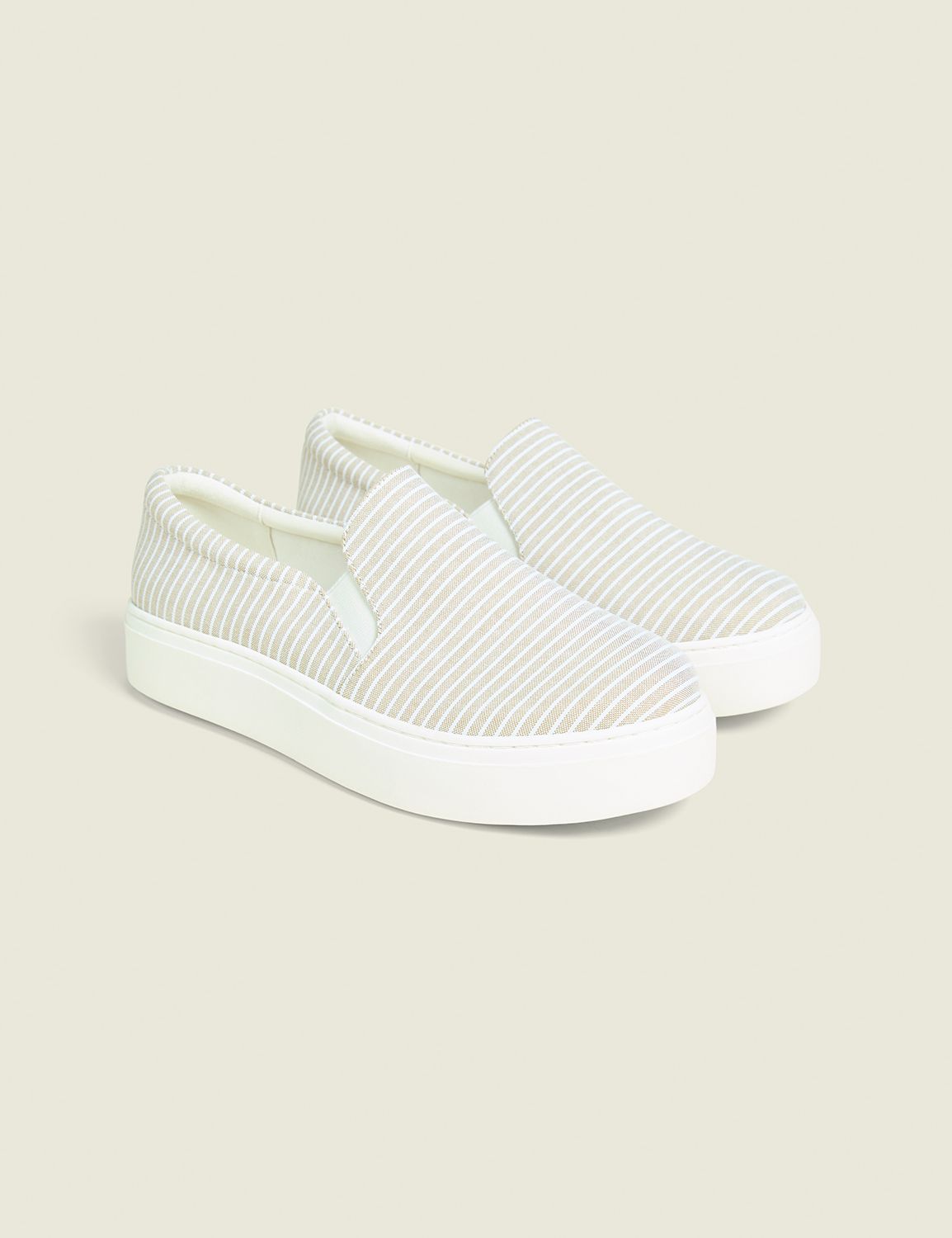 STRIPE SLIP ON PLATFORM SNEAKER S 1 Product Image 1