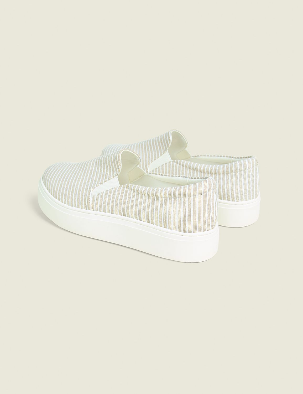 STRIPE SLIP ON PLATFORM SNEAKER S 1 Product Image 2