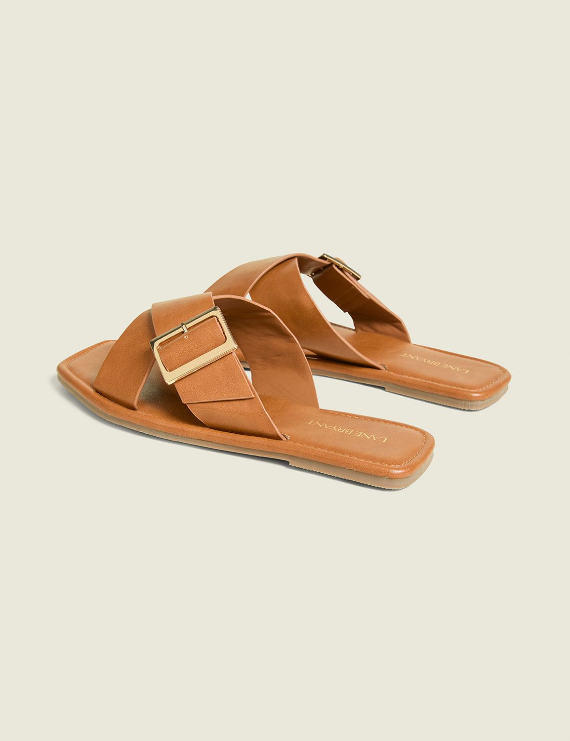 CRISS CROSS BUCKLE SLIP ON SANDAL S Product Image 2