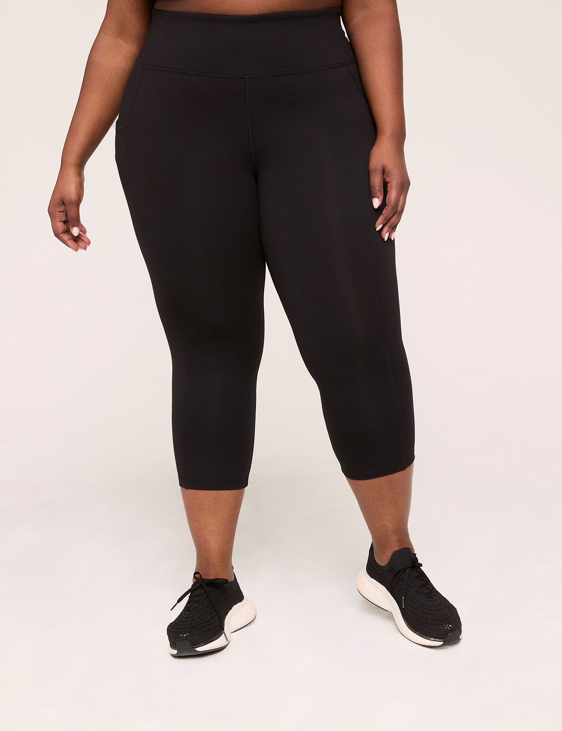 LIVI High Rise Wicking Capri Leggin Product Image 1