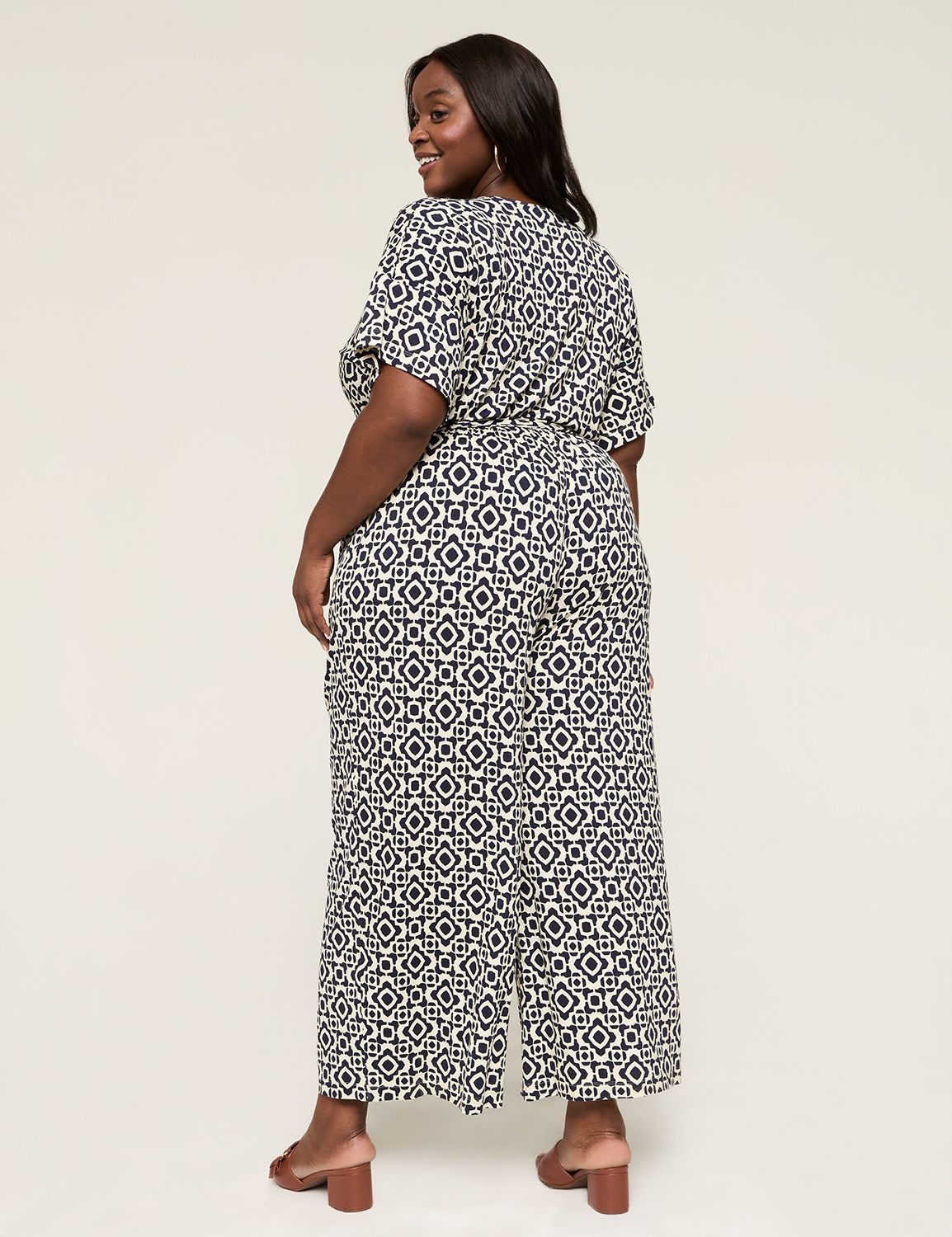 SURPLICE KIMONO SLEEVE TIE WAIST JU Product Image 2