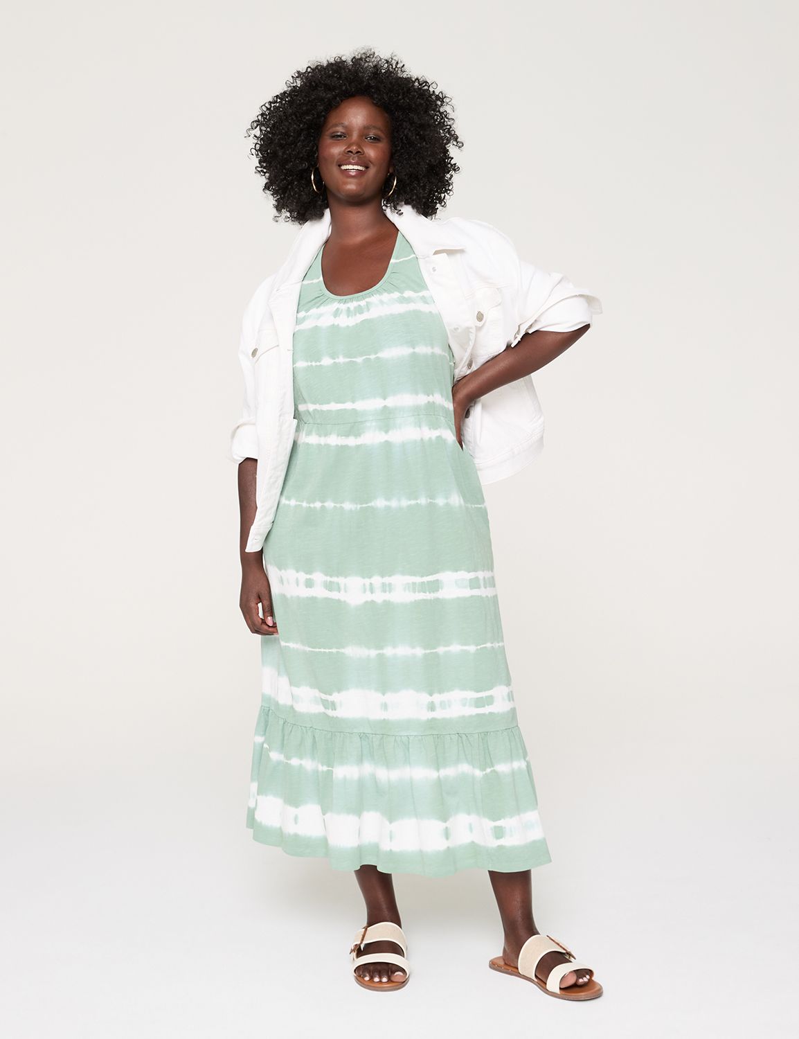 SCOOP NK TIERED SWING TANK DRESS 11 Product Image 4