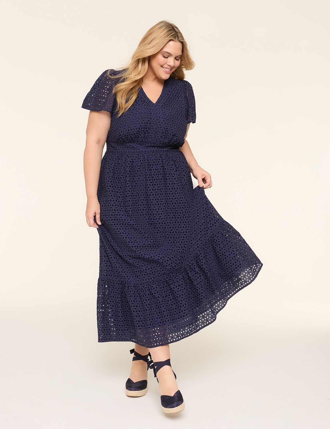 VNECK BUTTON THROUGH MAXI DRESS 114 Product Image 1