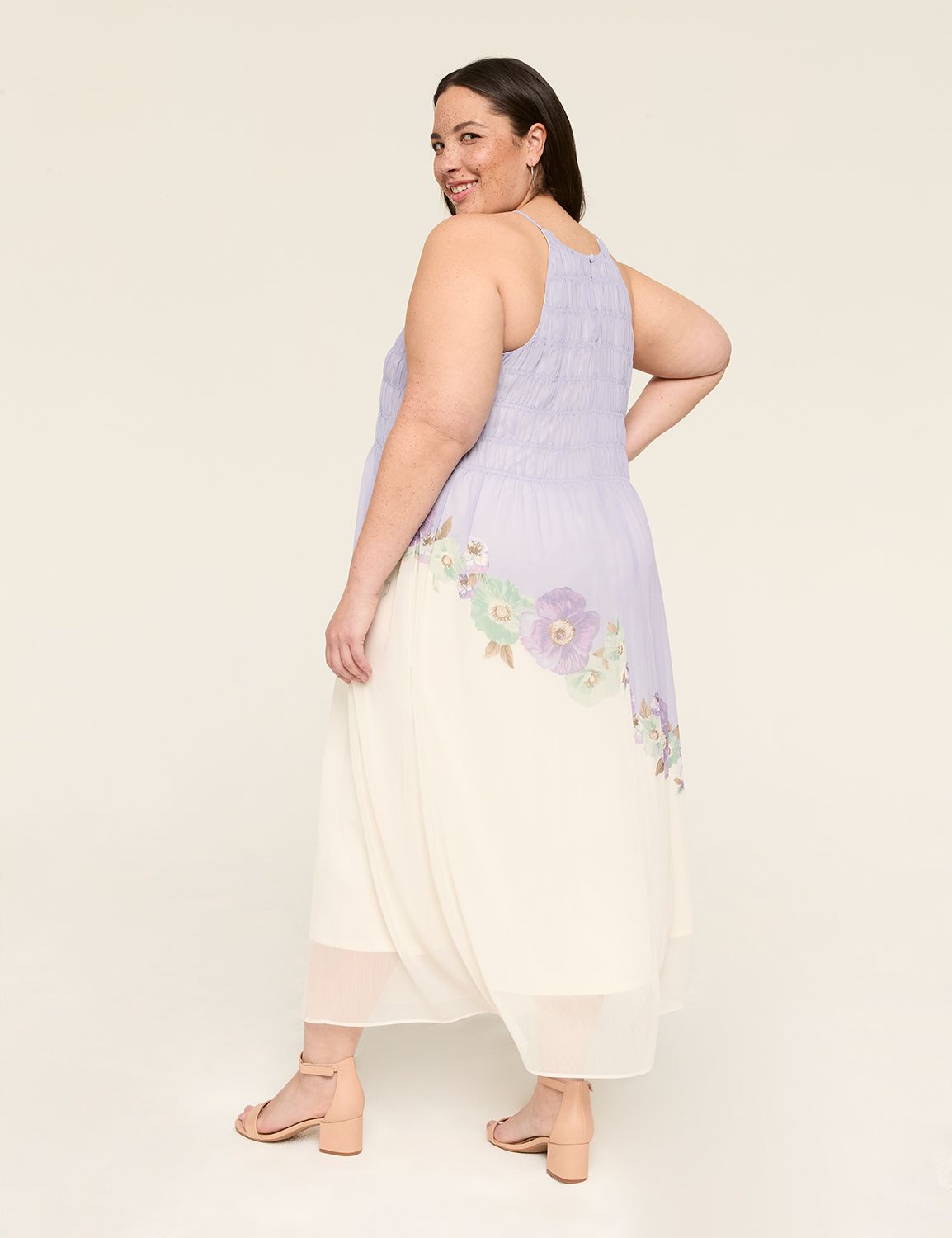 SL SHIRRED BODICE MAXI SUN DRESS 11 Product Image 2