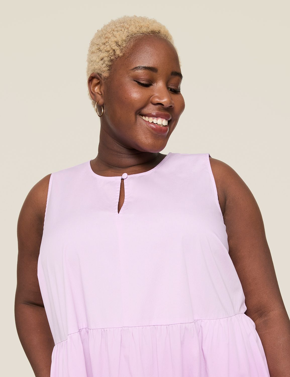 SL CREW SLIT NK TIERED MAXI 1145591 Product Image 3