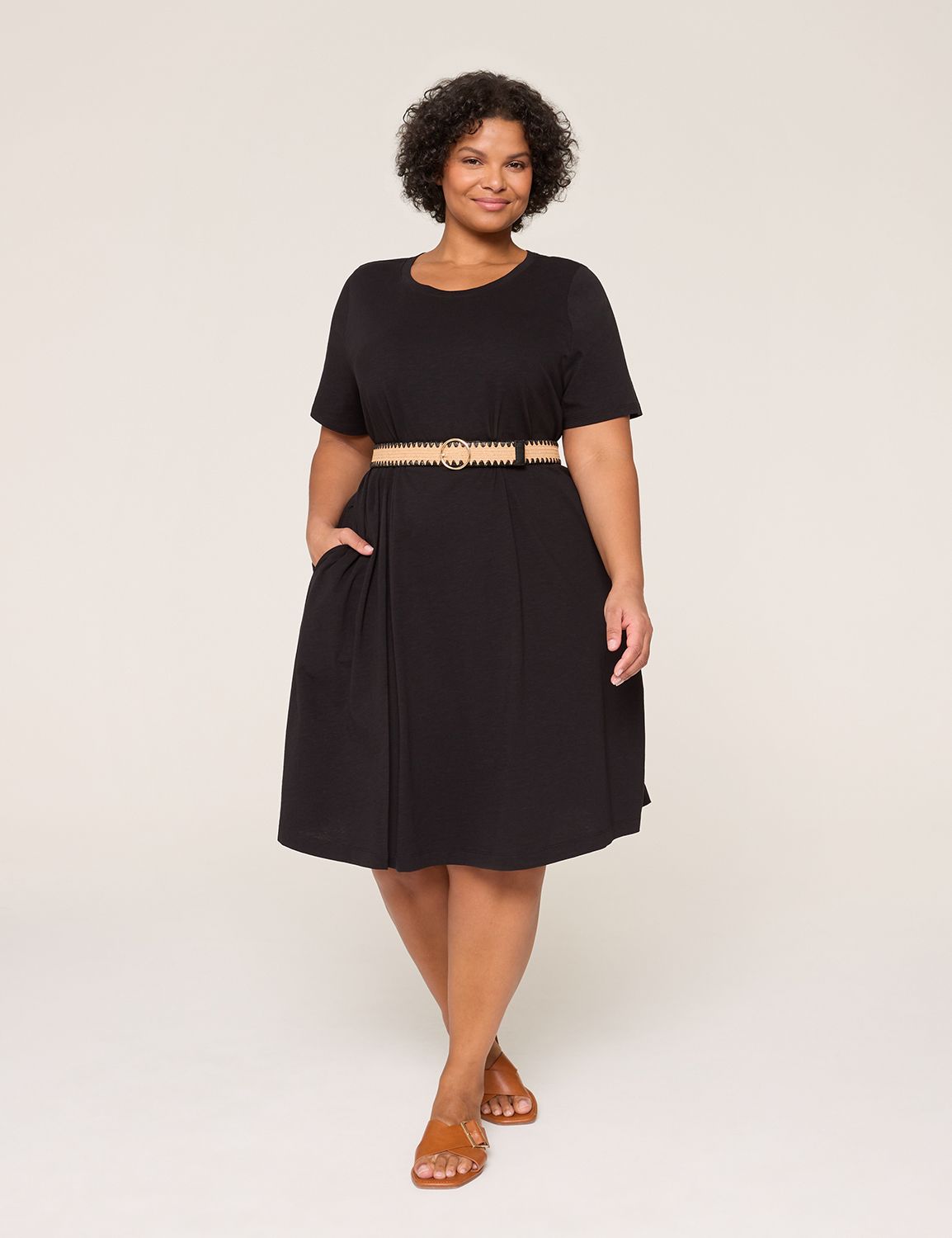 CREWNECK EASY SWING TSHIRT DRESS 11 Product Image 4