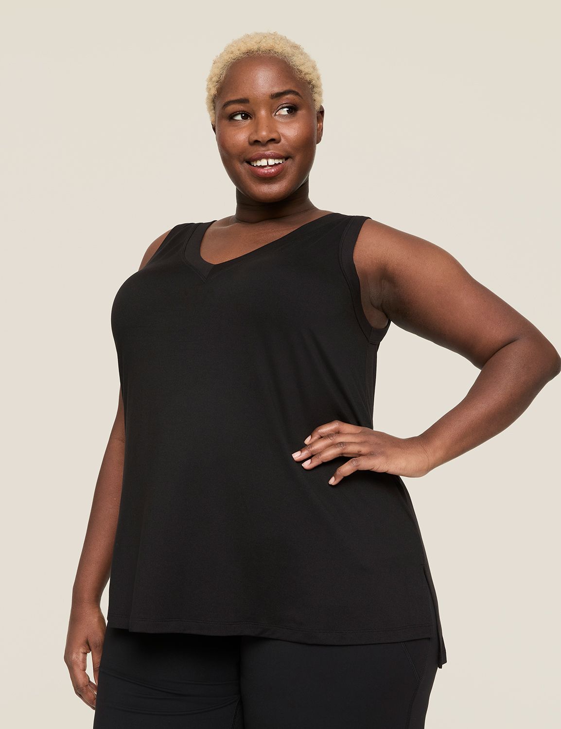 LIVI Sleeveless VNeckline Livi Soft Product Image 3
