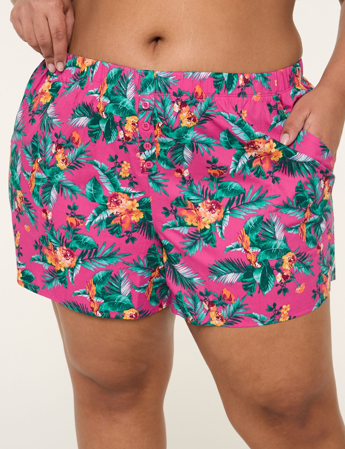 Woven Poplin Boxer Short 1143676 S Product Image 1