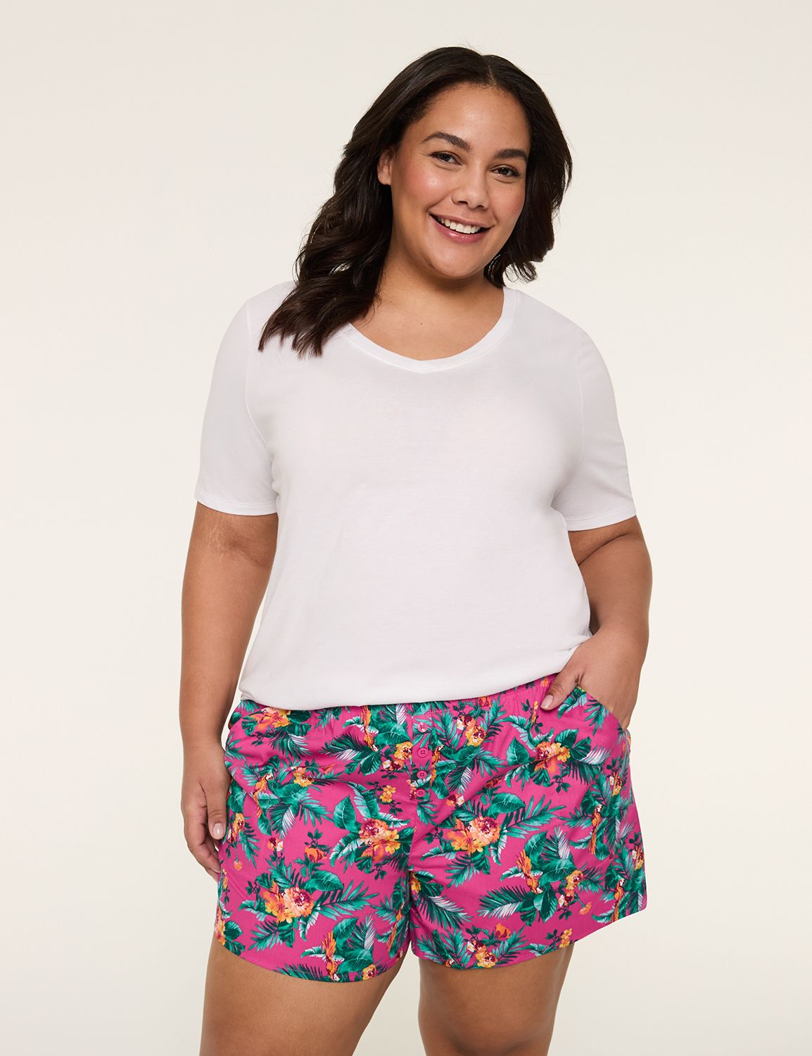 Woven Poplin Boxer Short 1143676 S Product Image 3