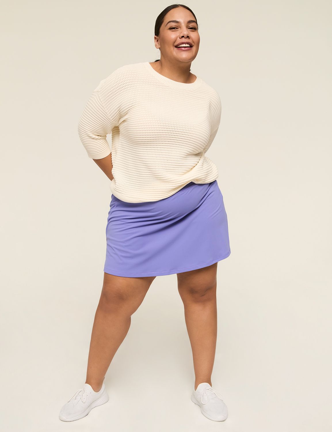 LIVI Mid Rise Livi Soft Skort S 114 Product Image 3