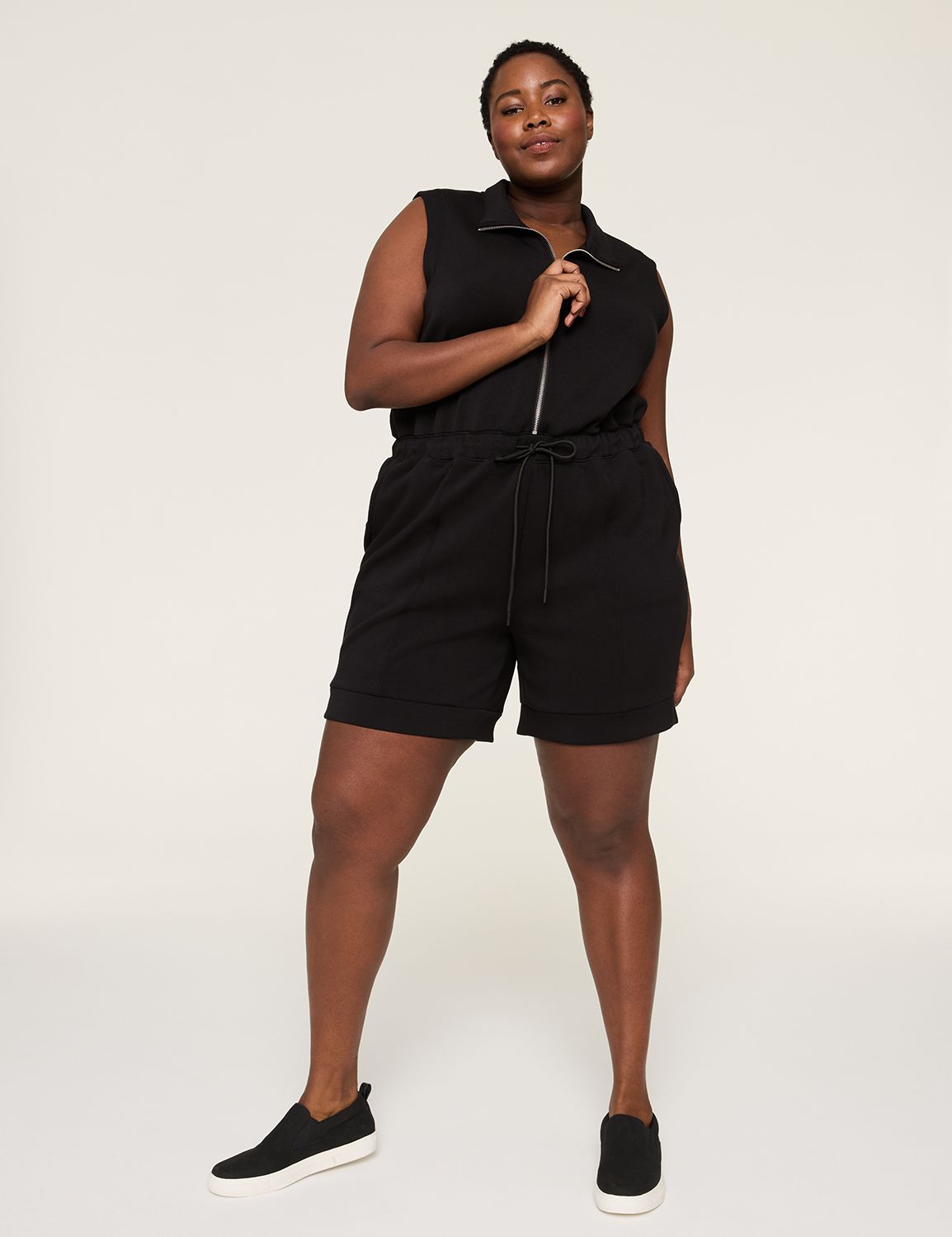 LIVI Journey Half-Zip Romper