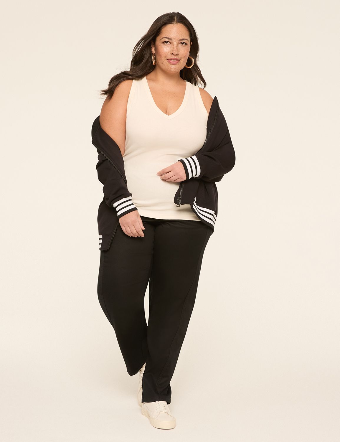 Casual Sleeveless Deep V-Neck Layer Product Image 3