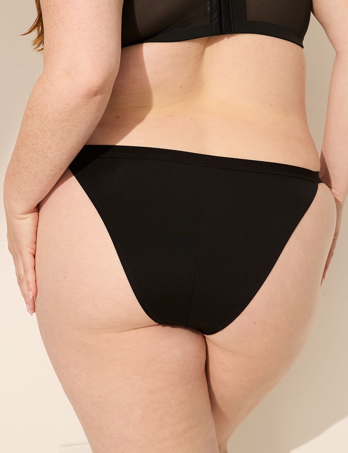 Embroidered Cherry Crotchless Brazilian