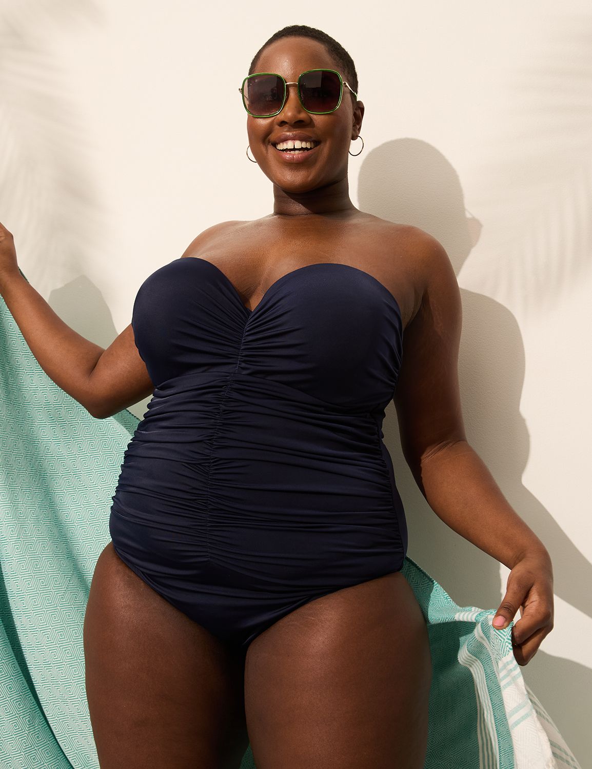 Plus Size | Underwire Versatile-Strap One-Piece | LaneBryant
