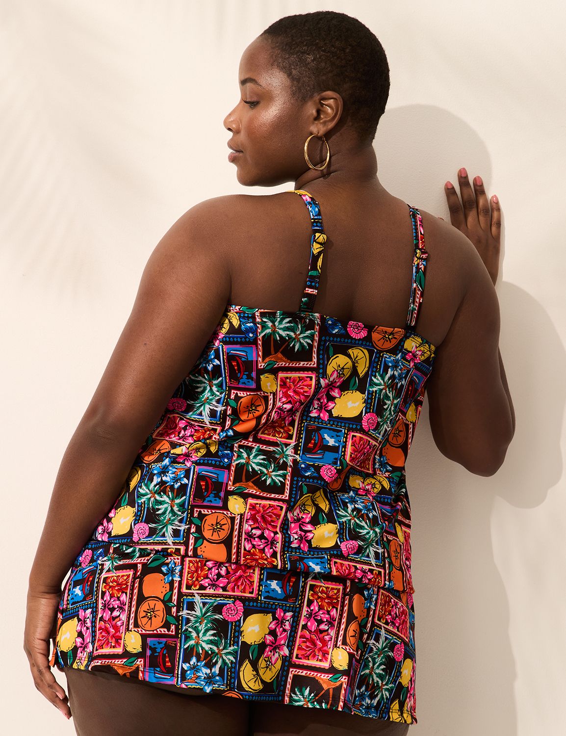 deres ＊ breezy tops ＊ ネイビー SLY | DUAL COLOR FRONT ZIP KNIT トップス (ニット ) |SHEL