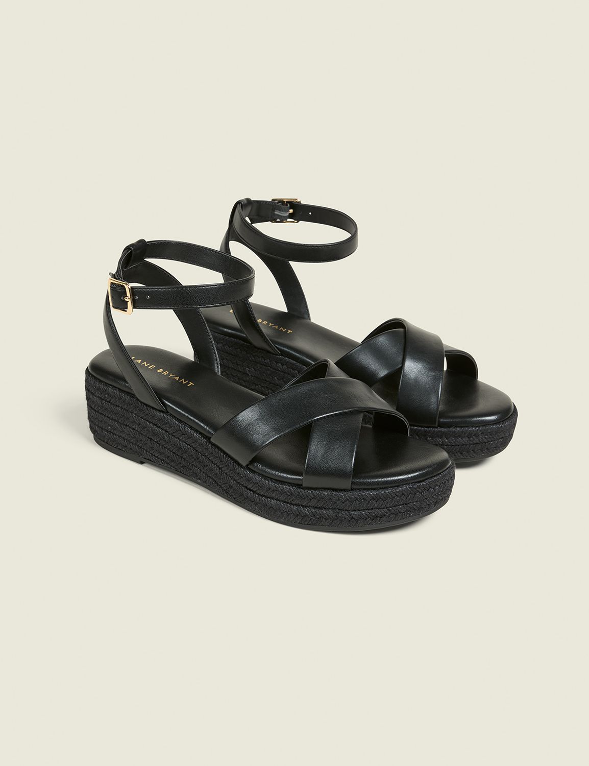 Dream Cloud Ankle Strap Espadrille Wedge