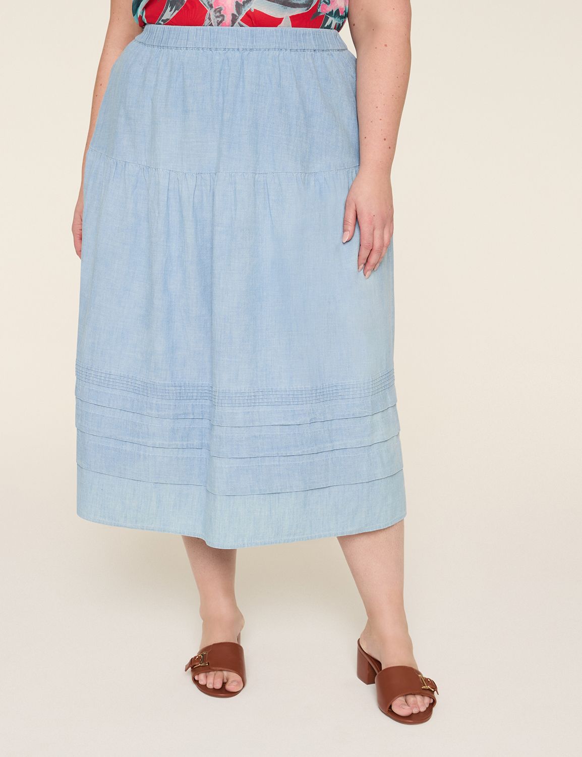 スカート Low Tide : 25SS / SILKY PINTUCK SKIRT (2COLORS) Pintuck Skirt | Skirts For Summer season – CordStudio