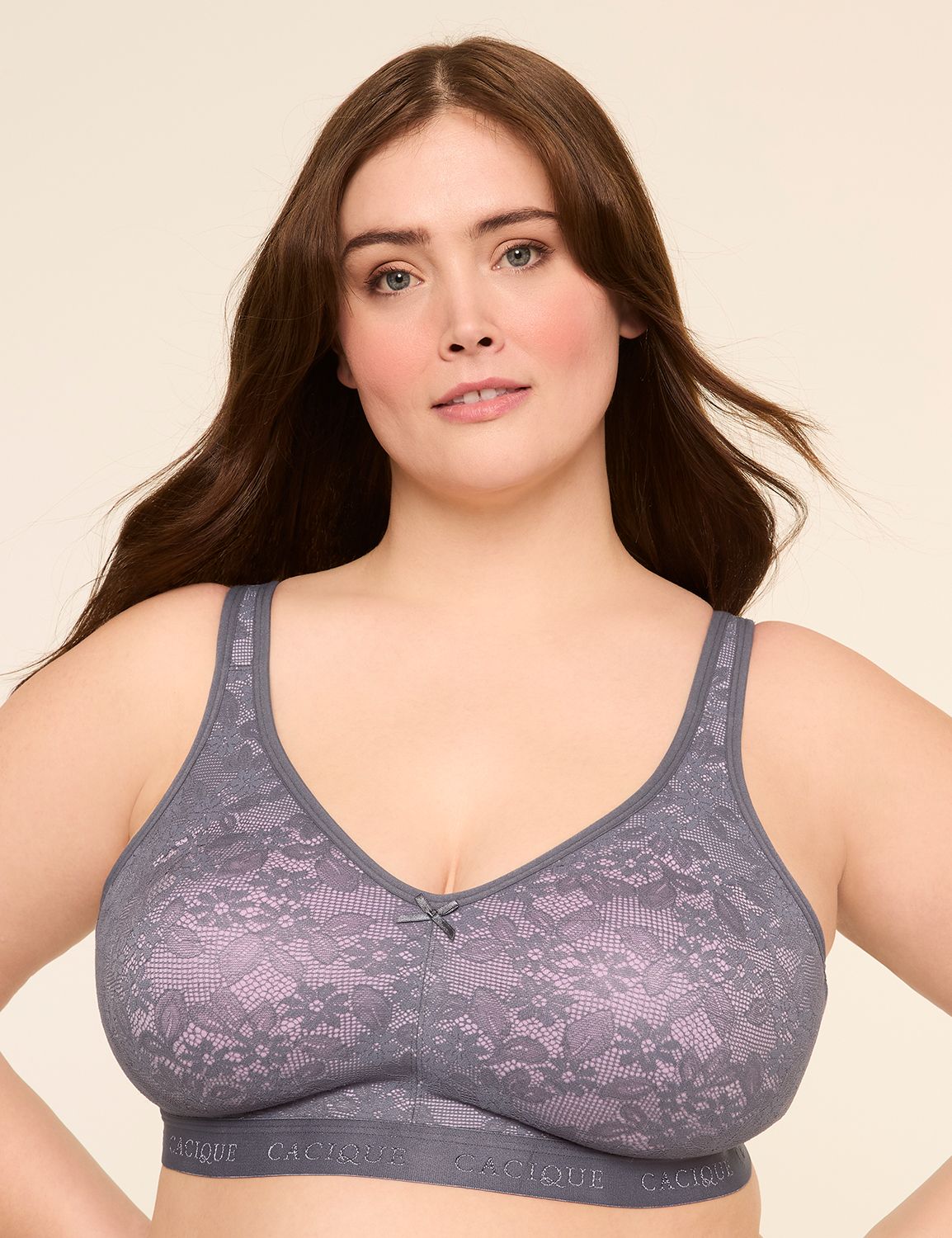 Cotton No-Wire Unlined Full Coverage Bra