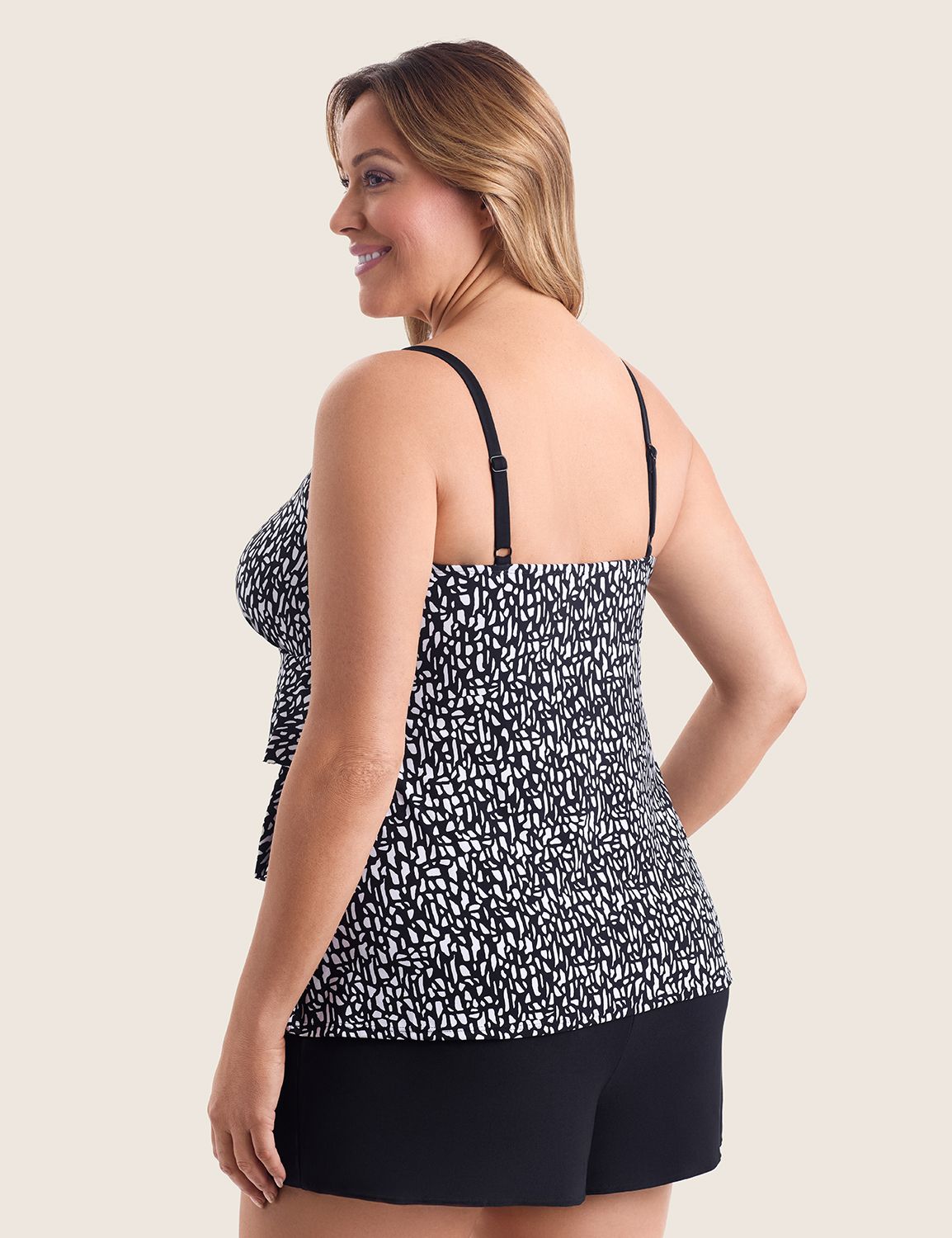 Longitude - Ruffle Faux Shortini - Product Image 3