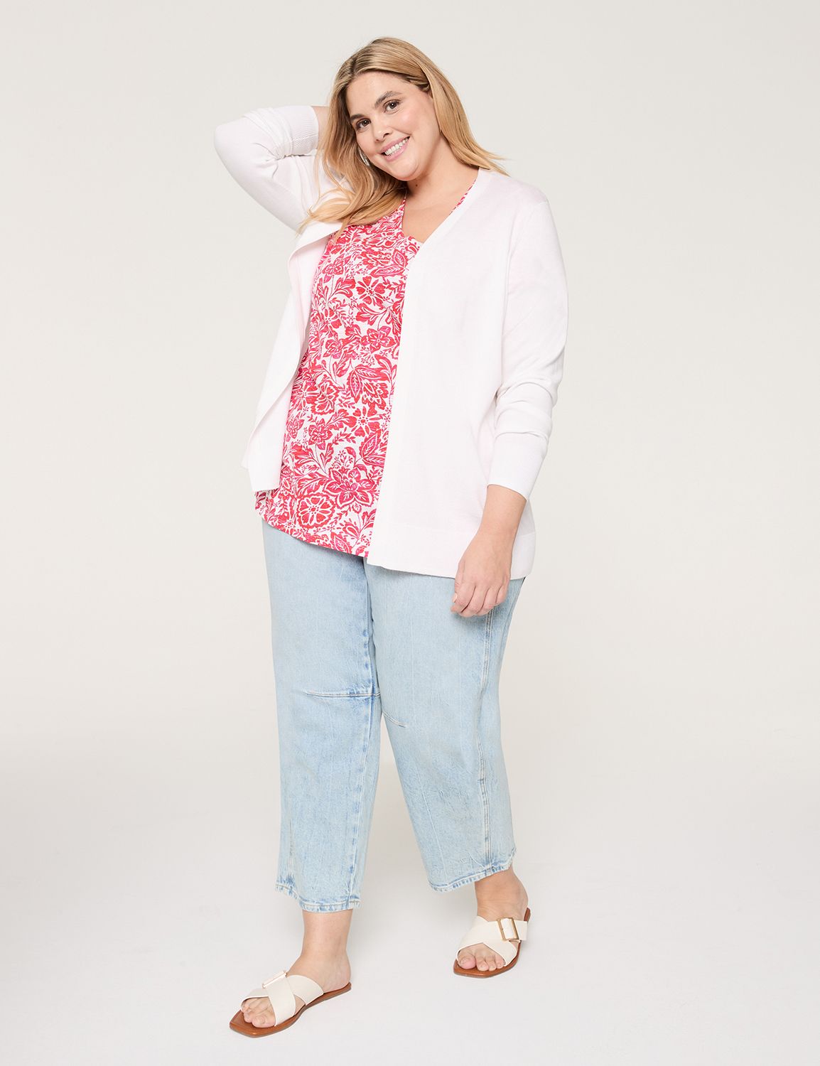 Casual Flutter Sleeve V Neck Top S Product Image 3