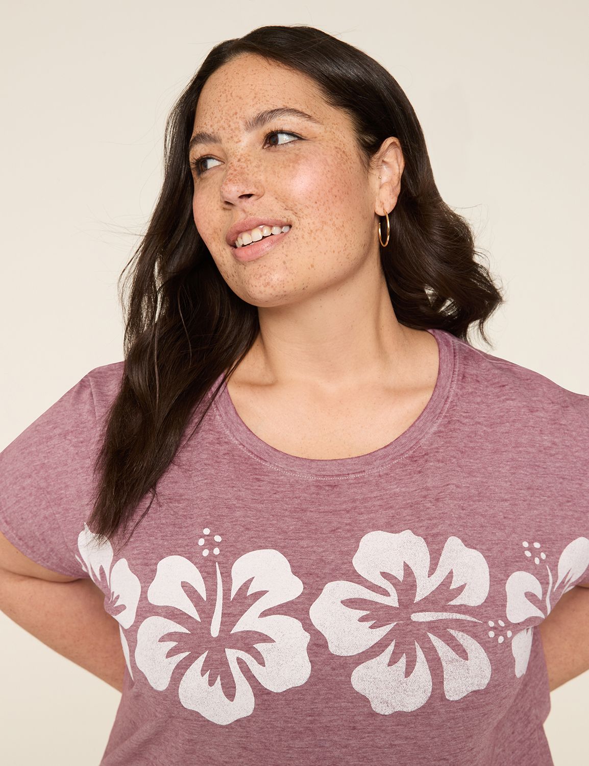 Dolman Scoop Neck Boxy Top