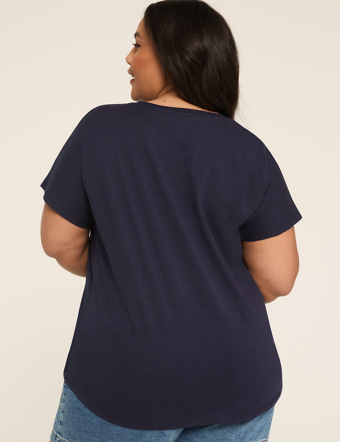 SS Scoop Neck Dolman Graphic: Take Product Image 2