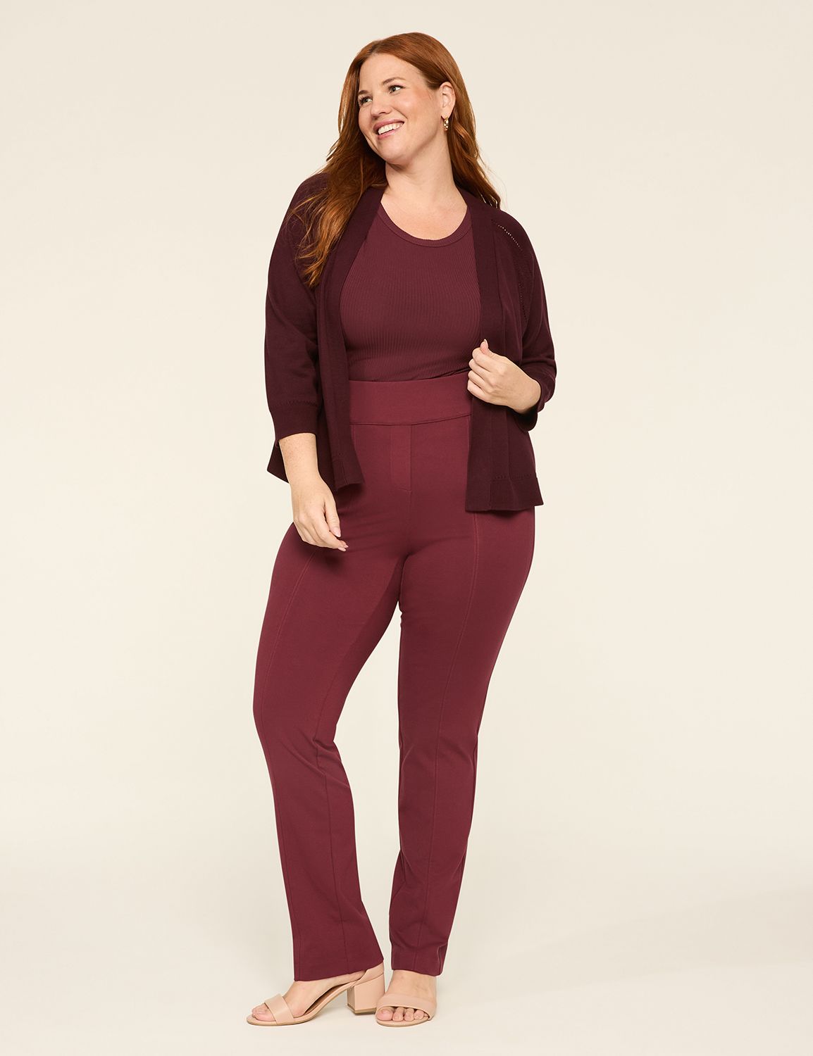 Pull-On Ponte Straight [FALL CODED] Product Image 3