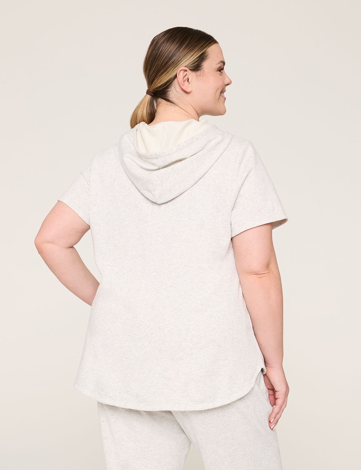 LIVI Short Sleeve Hooded French Ter Product Image 2